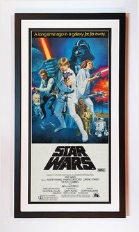 Star Wars Poster Framed