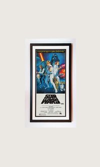 Star Wars Poster Framed