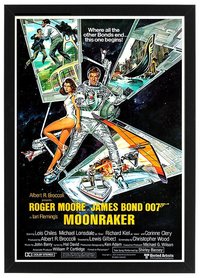 James Bond Movie Moonraker Framed