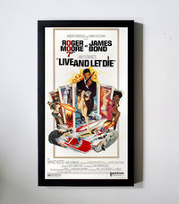 James Bond Poster Live and Let Die 1973