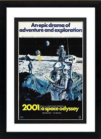2001 Space Odyssey Framed Movie Poster Print