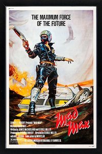 Mad Max Movie Poster Framed