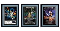 LARGE Star Wars Poster set Finest Quality Prints & Framing 18X24