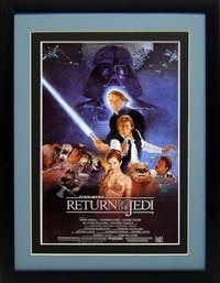 LARGE Star Wars Poster set Finest Quality Prints & Framing 18X24