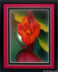 Georgia O'Keeffe Flower Art Framed Print