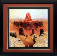 Framed Beksinski Art Poster Landscape