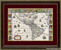 Old World Maps Africa, America, Asia, Europe