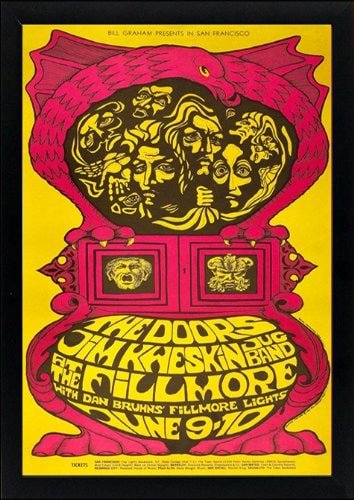 The Doors Poster Framed