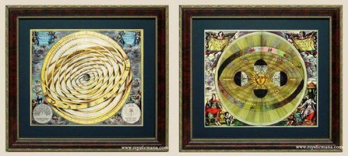 Celestial Maps Framed