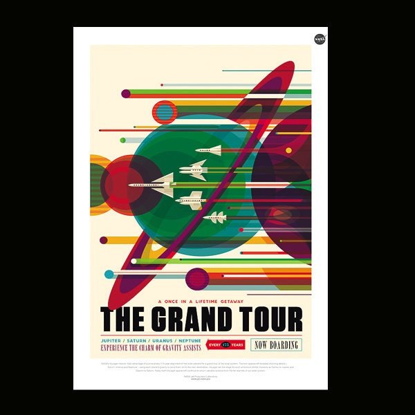 The Grand Tour NASA Poster  Many Sizes Available