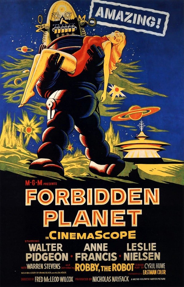 Forbidden Planet Movie Poster Many Sizes Available