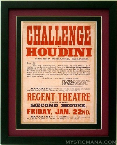 Houdini Posters Set of 3