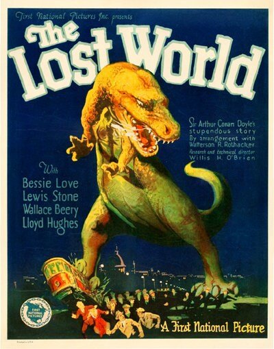 The Lost World 1925 Film Poster Premium Quality Print For Framing Many Sizes Available