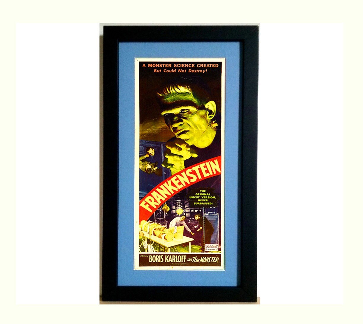 Frankenstein 1931 Movie Poster Framed Print