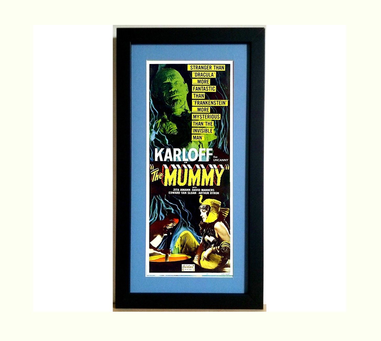 The Mummy Movie Poster Framed Print