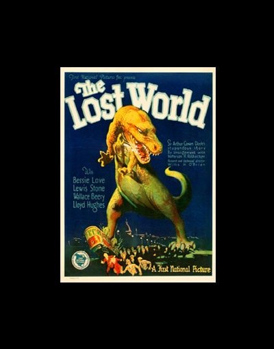 The Lost World 1925 Film Poster Premium Quality Print For Framing Many Sizes Available