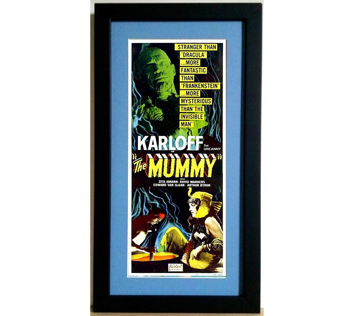 The Mummy Movie Poster Framed Print