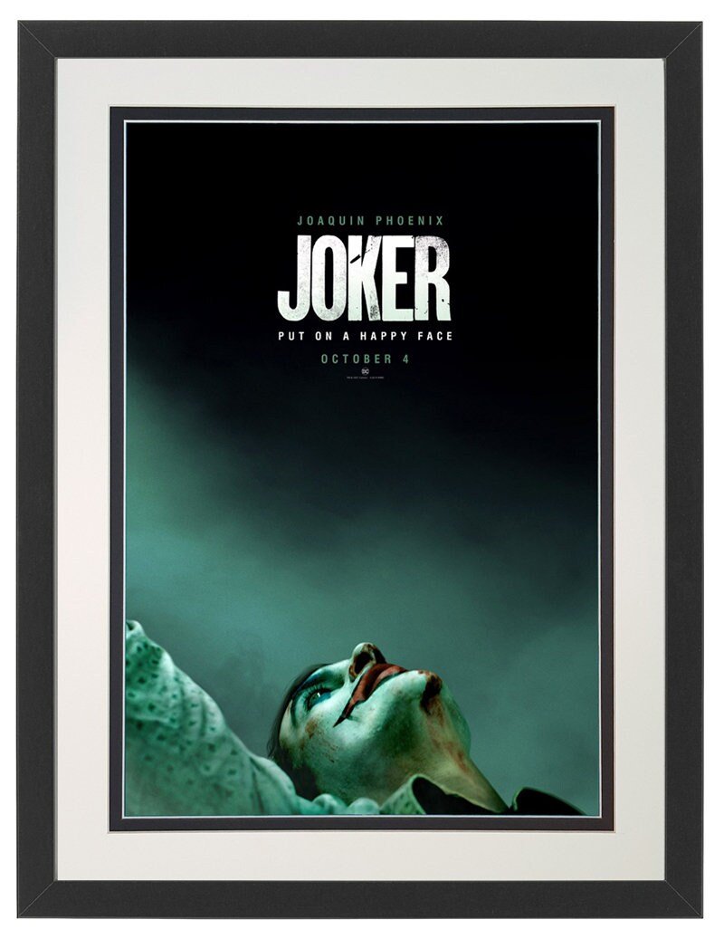 Beautiful Joker Movie Poster Framed Highest Quality