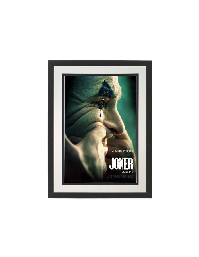 Magnificent Joker Smile Movie Poster Framed Highest Quality