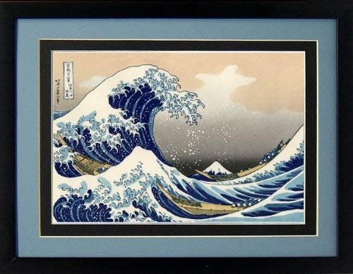 Hokusai Print Great Wave of Kanagua Framed