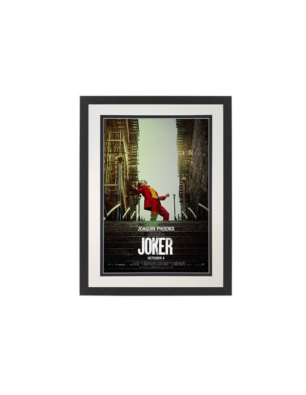 Joker Movie Poster Framed Highest Quality