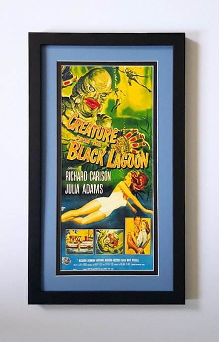 Creature From the Black Lagoon Poster Framed