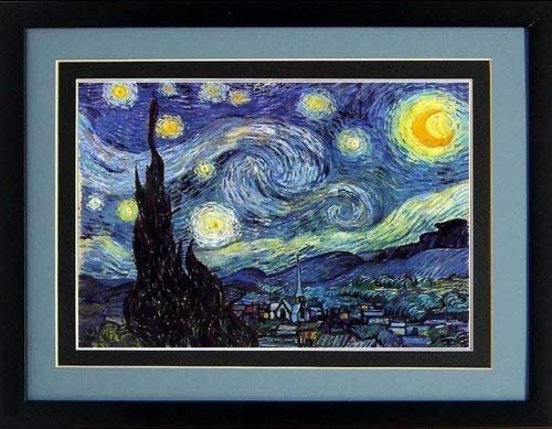 Starry Night Print by Vincent Van Gogh
