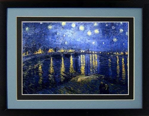 Van Gogh Prints Starry Night, River Rhone, Cafe Terrace Framed