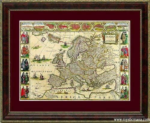 Old World Maps Africa, America, Asia, Europe