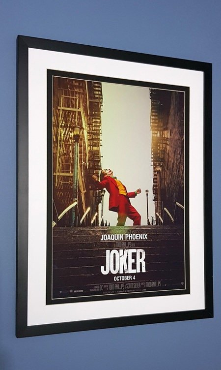 Joker Movie Poster Framed Highest Quality