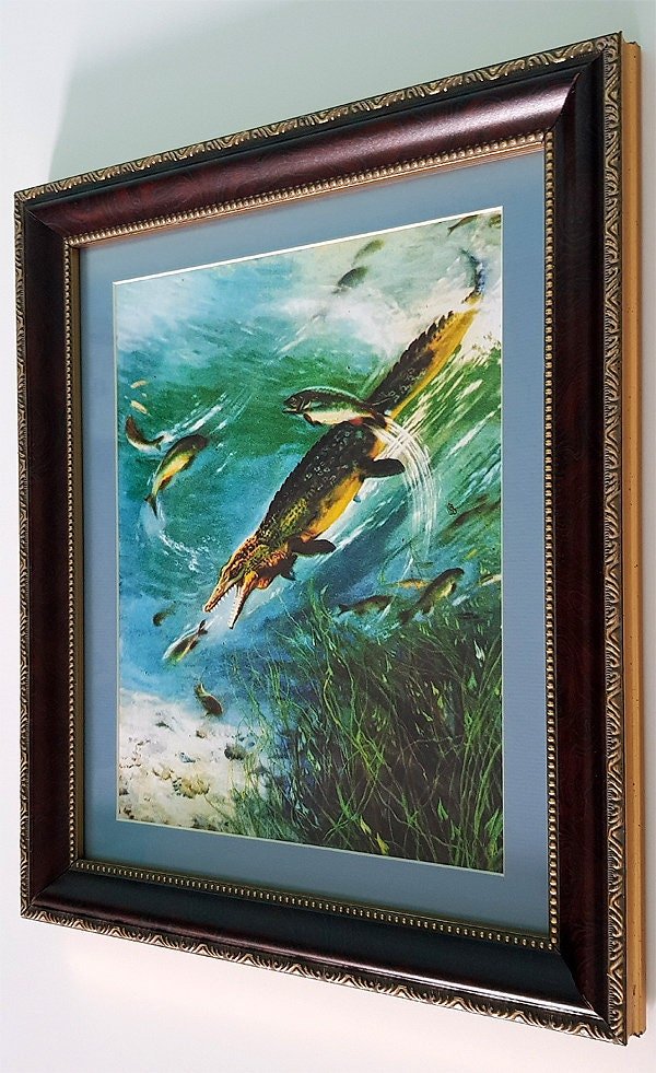 Dinosaur Poster Framed