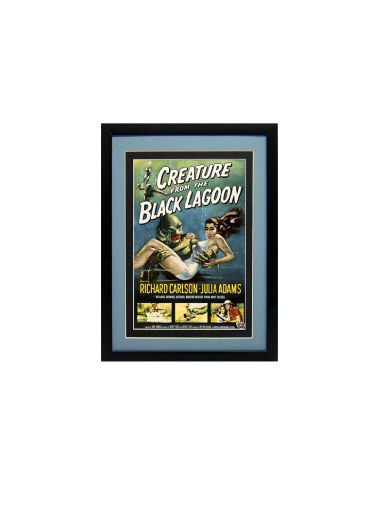 Creature From the Black Lagoon Poster Framed