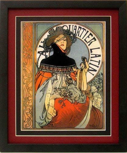 Alphonse Mucha Poster Framed Art