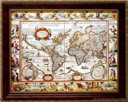 World Map by Willem Blaeu Theatrum Orbis