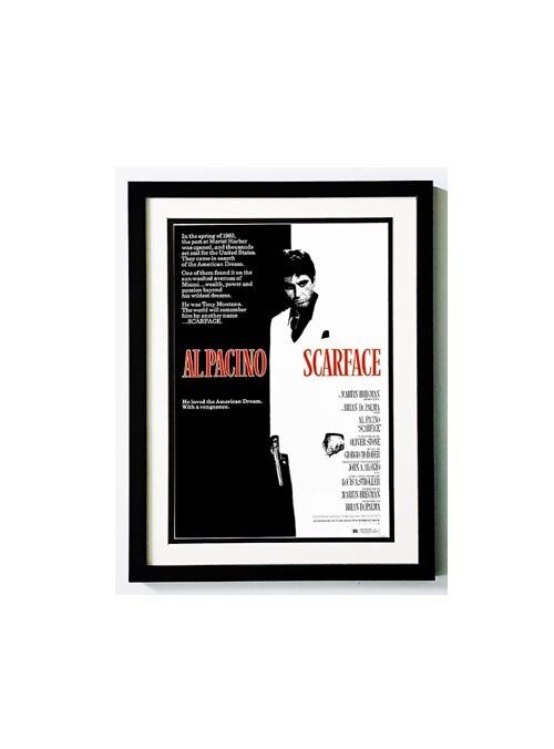 Scarface Movie Poster Framed Many Sizes available