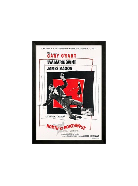North by Northwest Movie Poster Finest Quality Framing