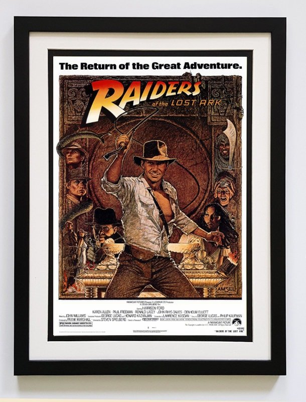 Indiana Jones Poster Framed Many Sizes available