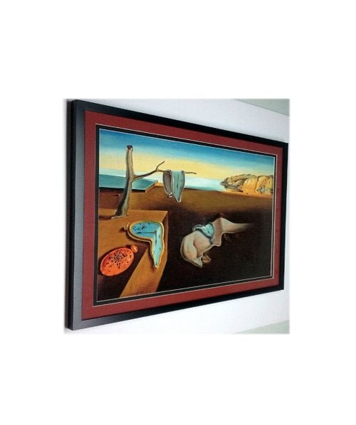 Dali Persistence of Memory Custom Framed & Mated Finest Quality
