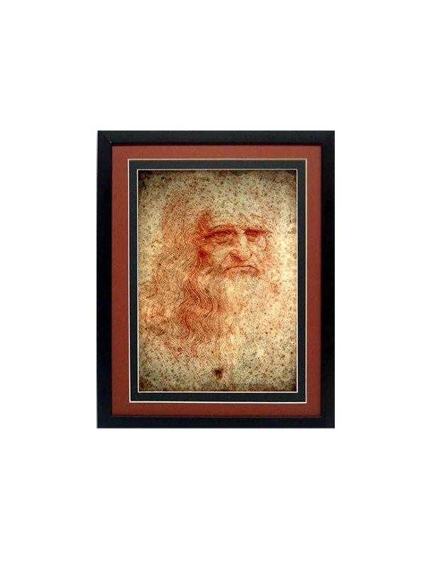 Leonardo Self Portrait Framed Poster