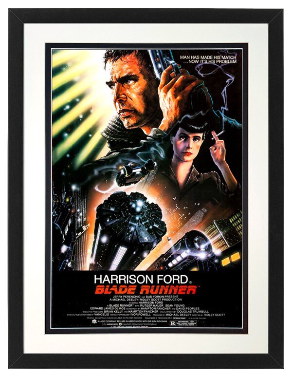 Blade Runner Poster Framed