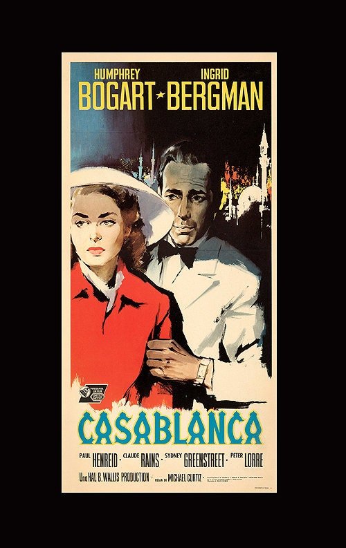 Casablanca Movie Poster Finest Quality Many Sizes Available