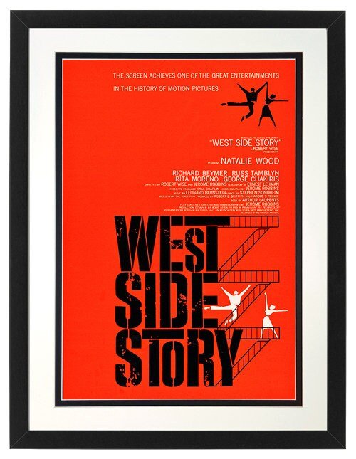 West Side Story Movie Poster Framed Many Sizes available