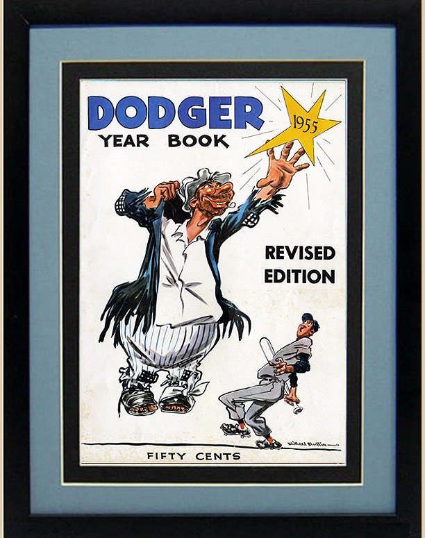 Brooklyn Dodgers 1955  Framed