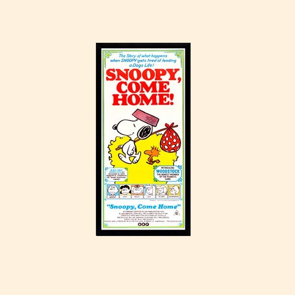 Snoopy Come Home  Framed Poster