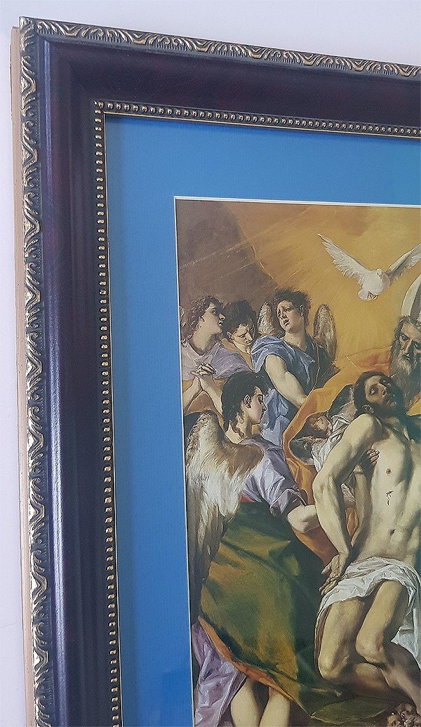 El Greco Art Print Jesus & Holy Trinity Highest Quality Framing