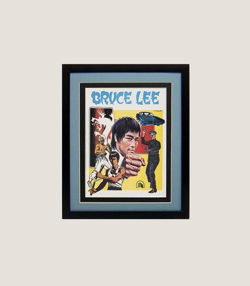 Bruce Lee Poster Framed Movie Poster Inspirational