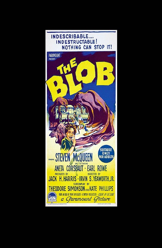 The Blob Poster Finest Quality Many Sizes Available