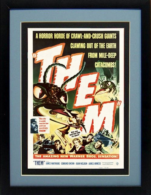 Them Movie Poster Framed