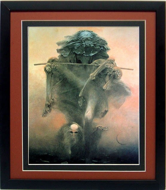 Beksinski Poster Art Print Wizard