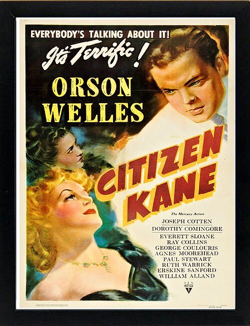 Citizen Kane Poster Framed